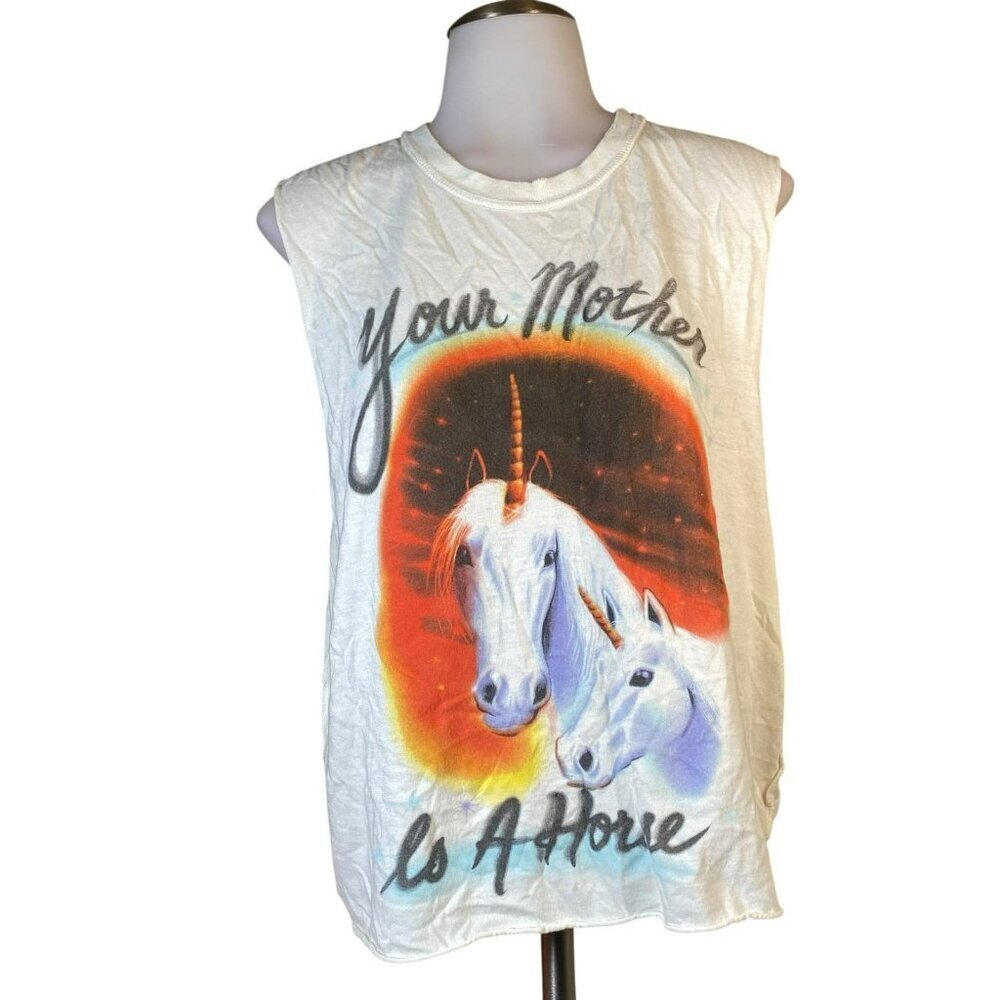 UNIF Your Mother is a Horse Muscle Tank - Picture 10 of 11